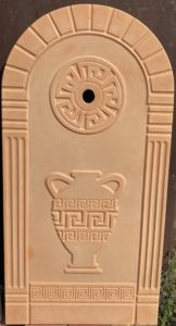 Terracotta színű Kerti Falikút - MinyaBeton Kótaj
